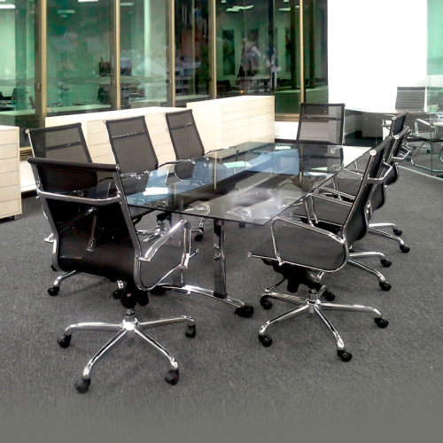 Mesa de Conferencia de Vidrio-vidrierias-en-lima